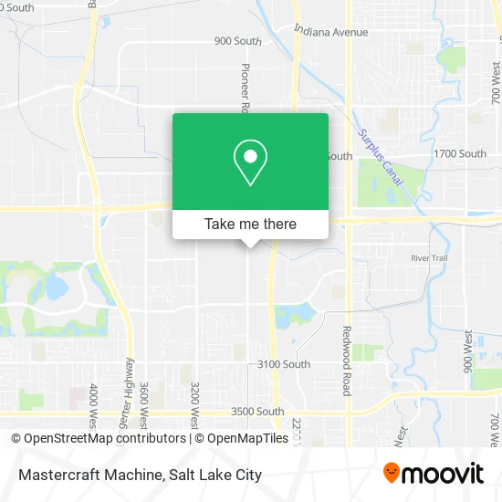 Mapa de Mastercraft Machine