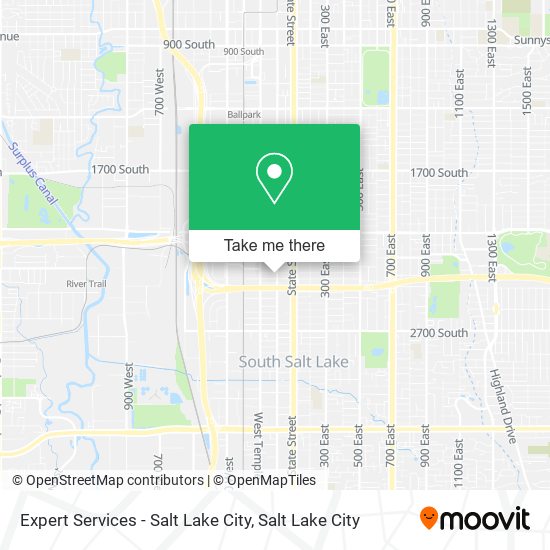 Mapa de Expert Services - Salt Lake City