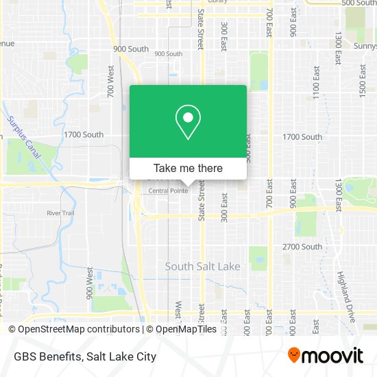 GBS Benefits map