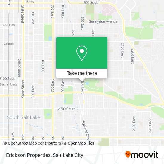 Mapa de Erickson Properties