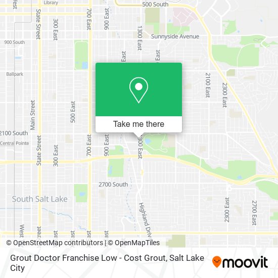 Grout Doctor Franchise Low - Cost Grout map