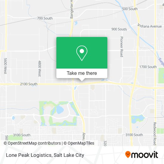 Mapa de Lone Peak Logistics