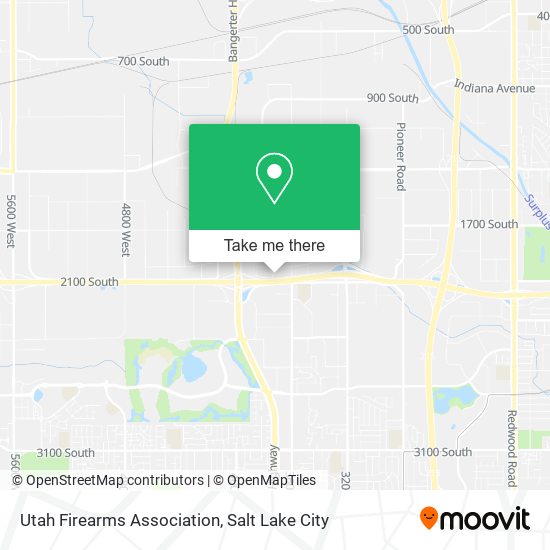 Utah Firearms Association map