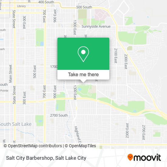 Salt City Barbershop map