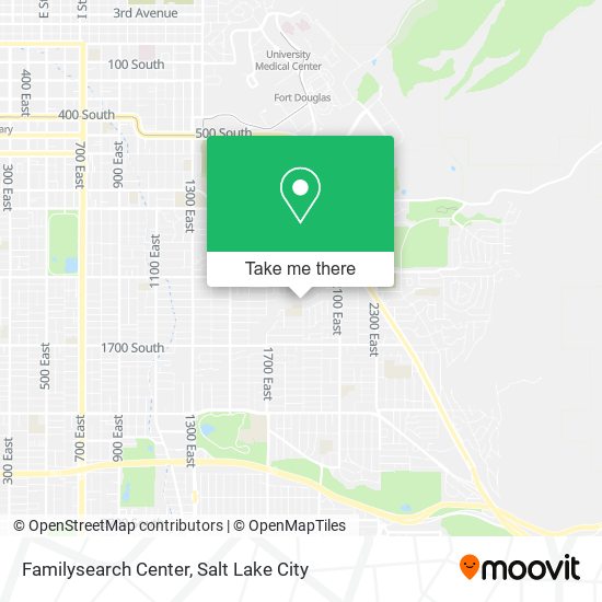 Familysearch Center map