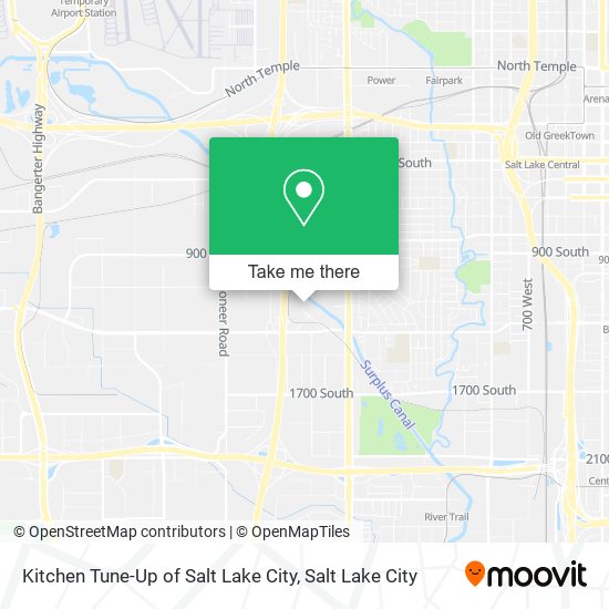 Mapa de Kitchen Tune-Up of Salt Lake City