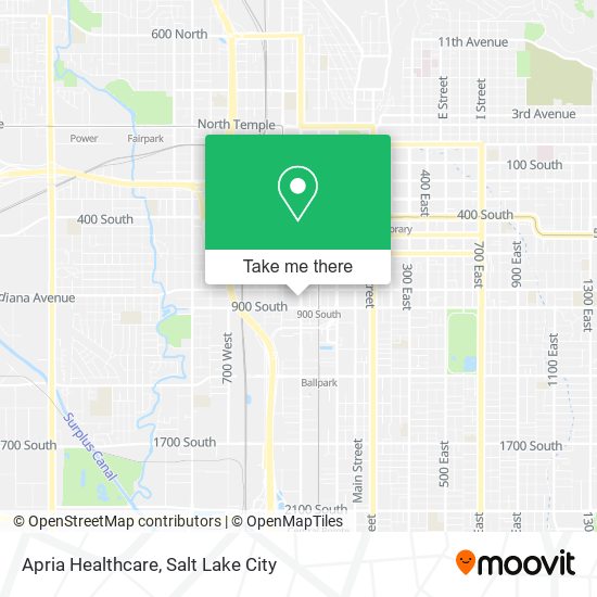 Apria Healthcare map