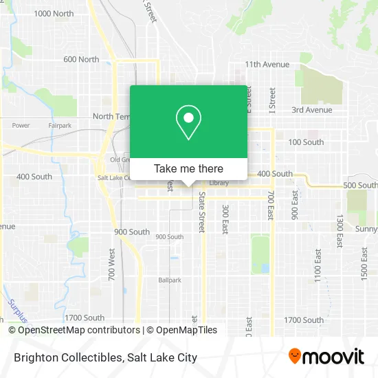 Brighton Collectibles map