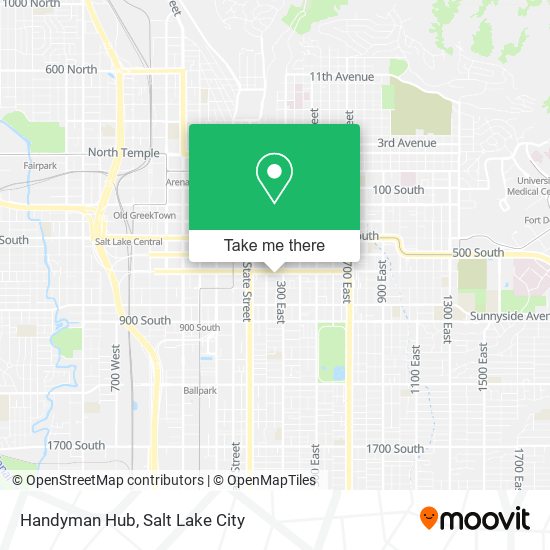 Handyman Hub map