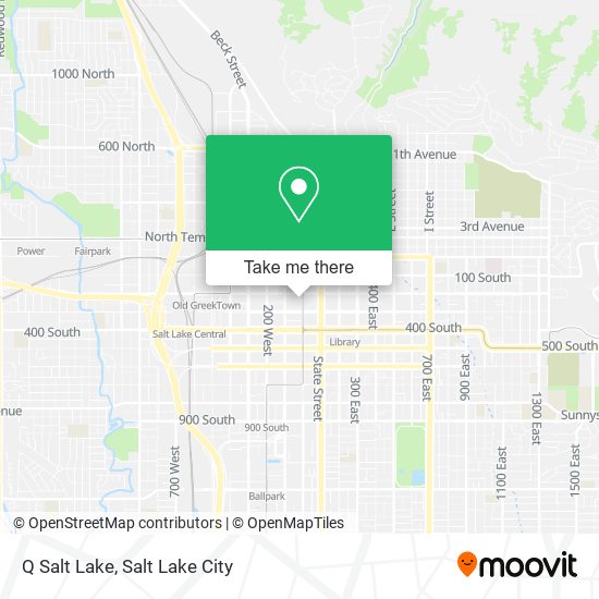 Q Salt Lake map