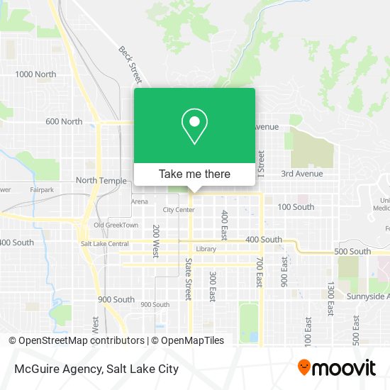 McGuire Agency map