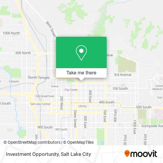 Investment Opportunity map