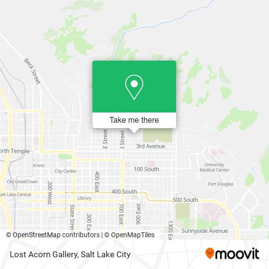 Lost Acorn Gallery map