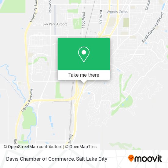 Mapa de Davis Chamber of Commerce