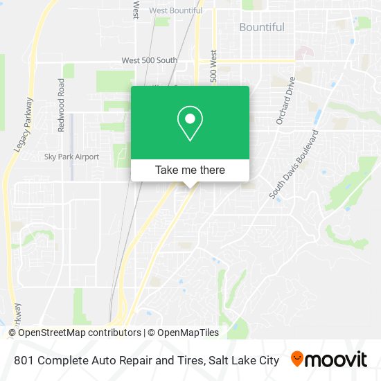 Mapa de 801 Complete Auto Repair and Tires