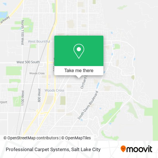 Professional Carpet Systems map