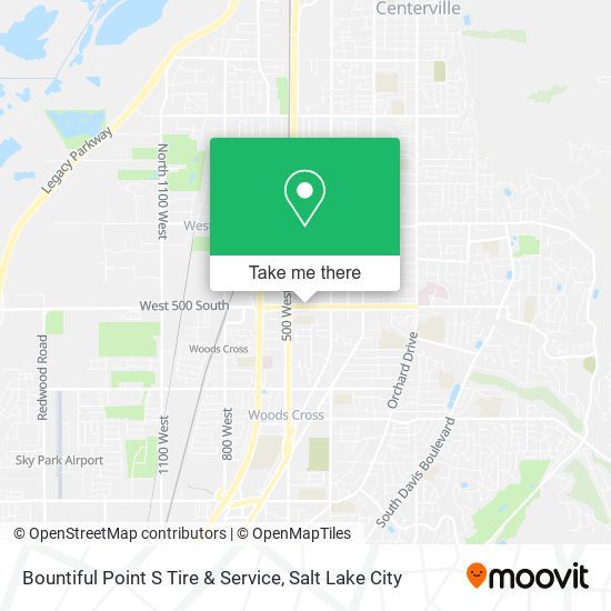 Bountiful Point S Tire & Service map