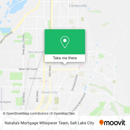 Natalia's Mortgage Whisperer Team map