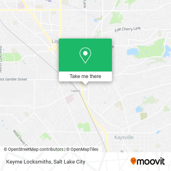 Keyme Locksmiths map