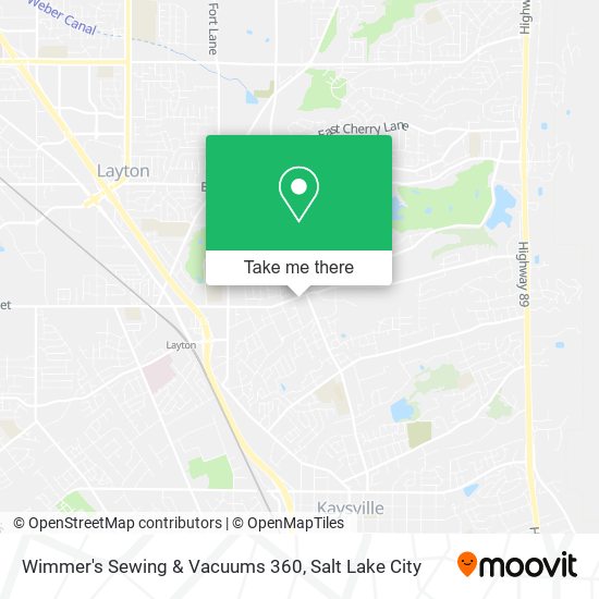 Wimmer's Sewing & Vacuums 360 map