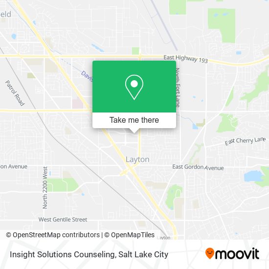 Insight Solutions Counseling map