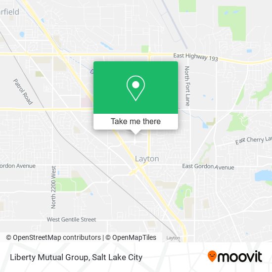 Liberty Mutual Group map