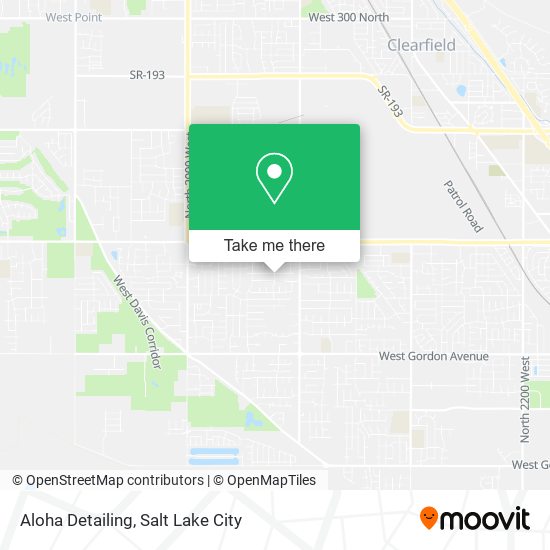 Aloha Detailing map