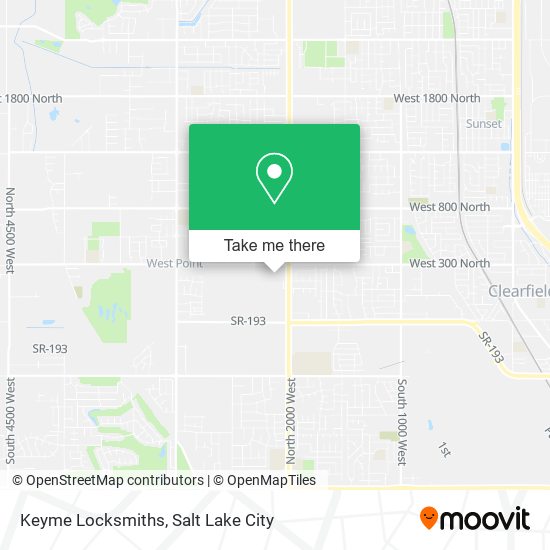 Keyme Locksmiths map