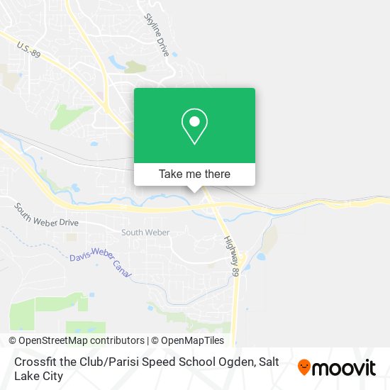 Crossfit the Club / Parisi Speed School Ogden map