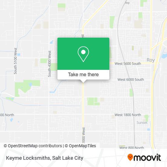 Keyme Locksmiths map