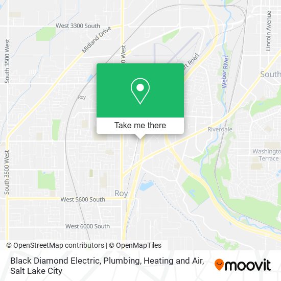 Mapa de Black Diamond Electric, Plumbing, Heating and Air