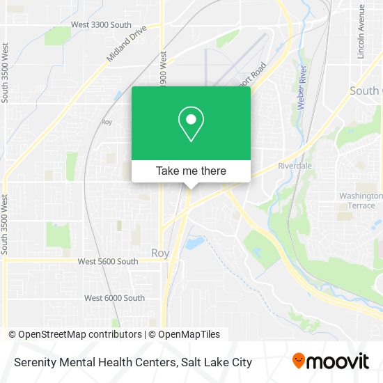 Serenity Mental Health Centers map
