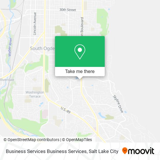 Business Services Business Services map