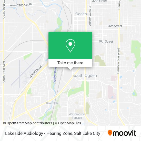 Mapa de Lakeside Audiology - Hearing Zone