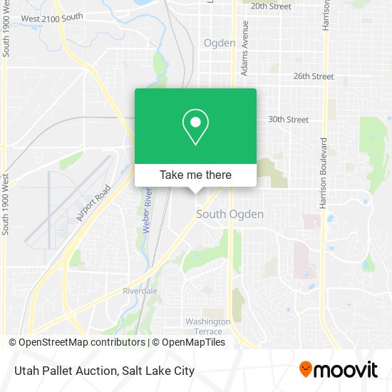 Mapa de Utah Pallet Auction