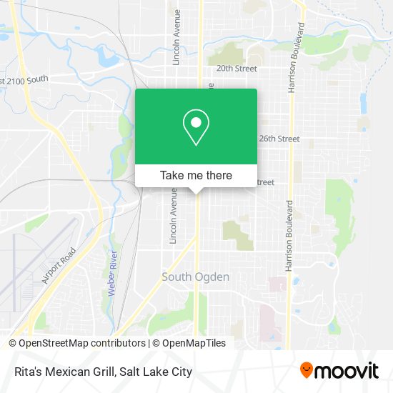 Mapa de Rita's Mexican Grill