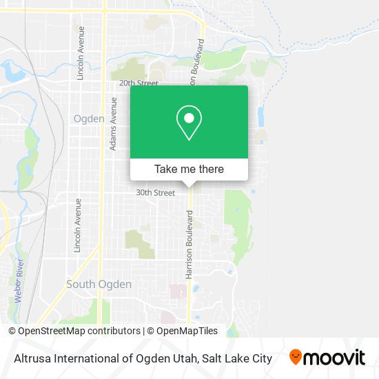 Altrusa International of Ogden Utah map