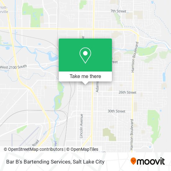 Bar B's Bartending Services map