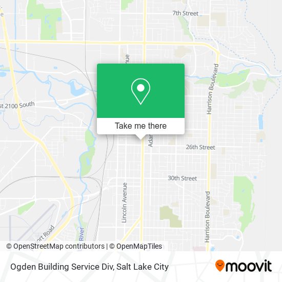 Ogden Building Service Div map