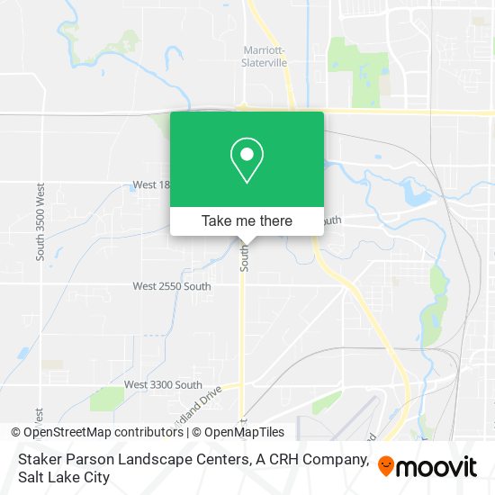 Staker Parson Landscape Centers, A CRH Company map