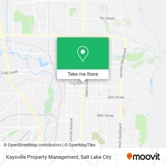 Kaysville Property Management map