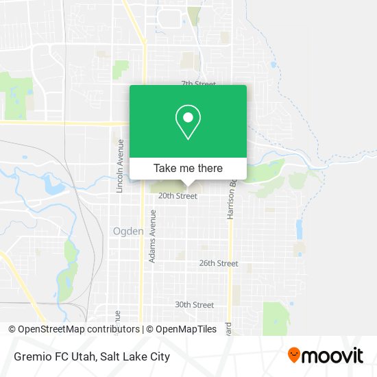 Gremio FC Utah map