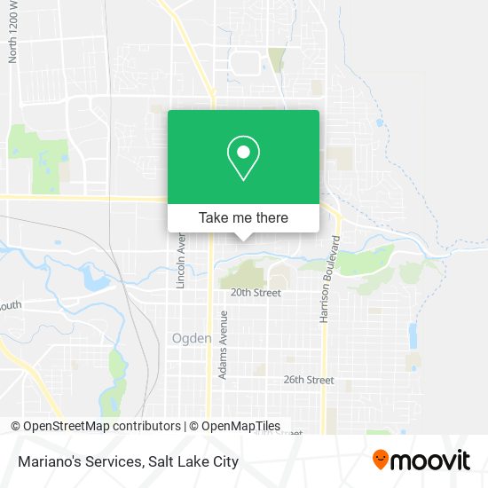 Mariano's Services map