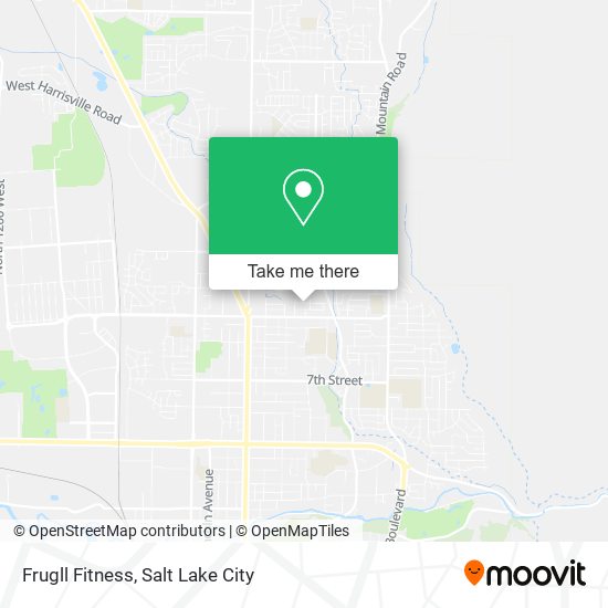 Frugll Fitness map