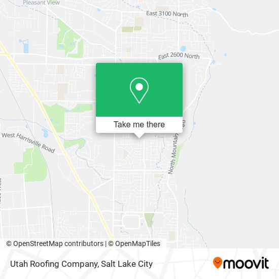Utah Roofing Company map