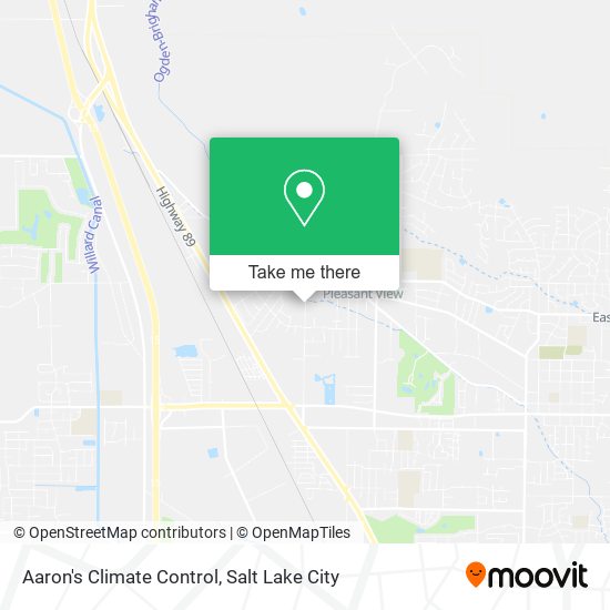 Mapa de Aaron's Climate Control