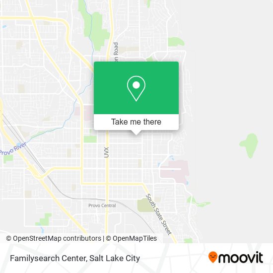 Familysearch Center map