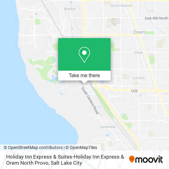 Holiday Inn Express & Suites-Holiday Inn Express & Orem North Provo map