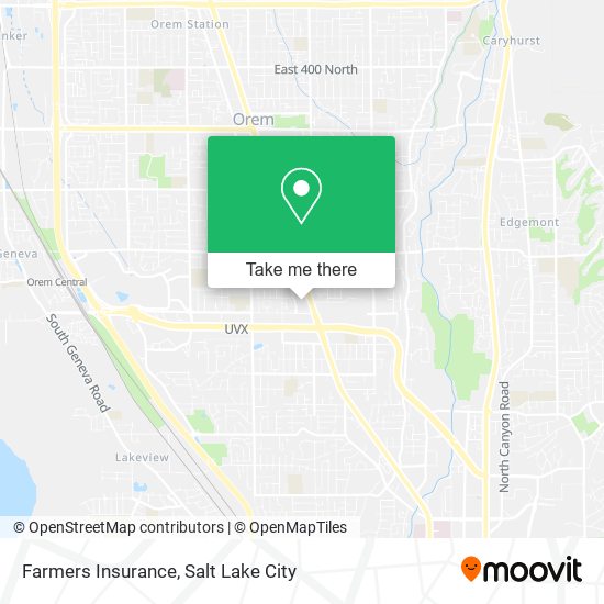 Farmers Insurance map