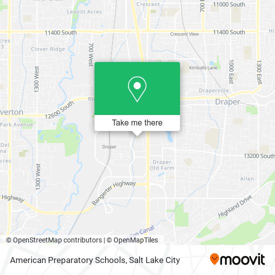 American Preparatory Schools map